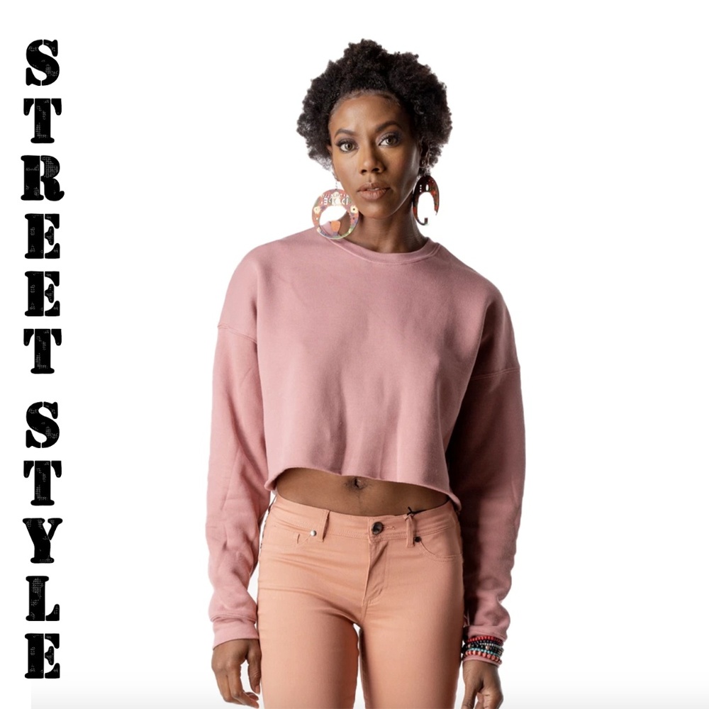 Bella Canvas Cropped Fleece Sweatshirt